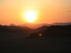 Wadi Rum - Tramonto al campo attendato